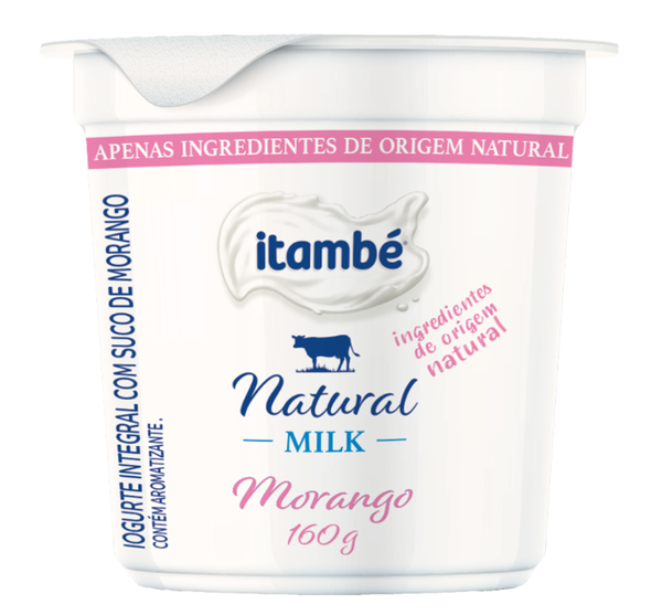 IOG ITAMBE NAT MILK MORANGO 160G