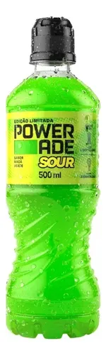 ISOT POWERADE SOUR MACA VERDE 500ML