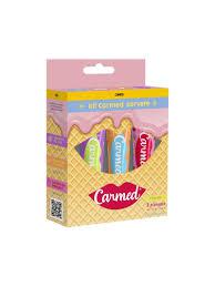 KIT CARMED SORVETE HID LABIAL C/3UN