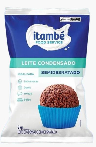 LEITE CONDENSADO SEMIDESN BAG 5K ITAMBE