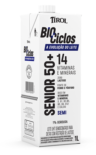 LEITE SEMIDES ZERO BIOCICLOS SENIOR 1L