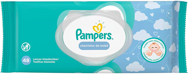 LENCOS UMEDEC PAMPERS CUID BEBE 48UN