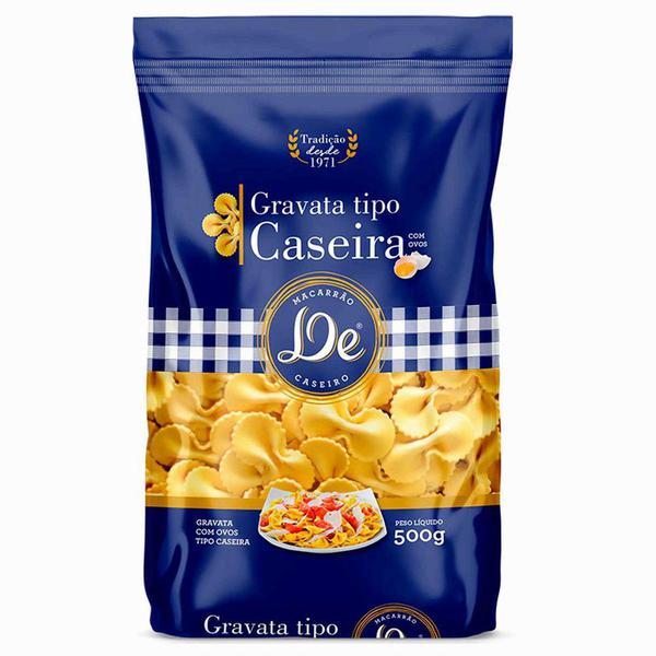 MACARRAO CASEIRO GRAVATA 500G