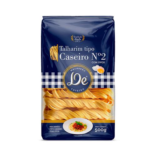 MACARRAO CASEIRO TALHARIM N°2 500G
