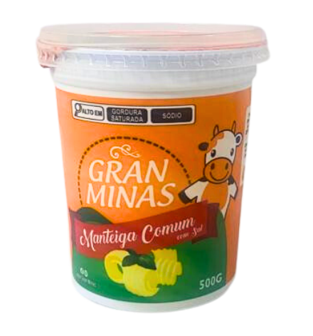 MANTEIGA GRAN MINAS C/SAL 500G