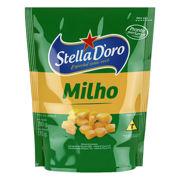 MILHO VERDE STELLA DORO SH 170G