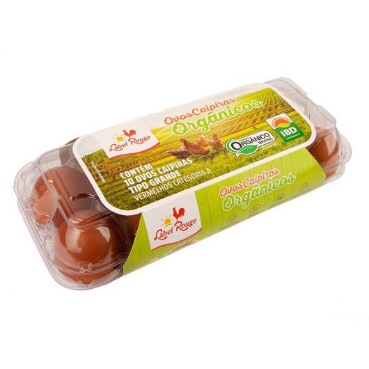 OVOS CAIPIRA LABEL ROUGE ORG 10UN