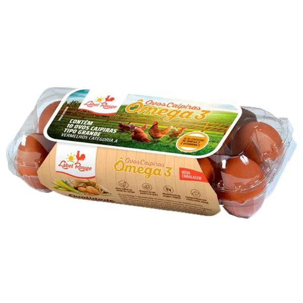 OVOS VERM GR LABEL OMEGA 3 C/10UN