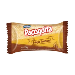 PACOQUITA MINI ROLHA COCO QUEIMADO 120G