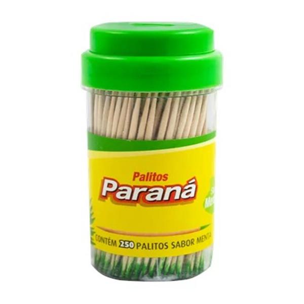 PALITO DE DENTE PARANA C/250 MENTA