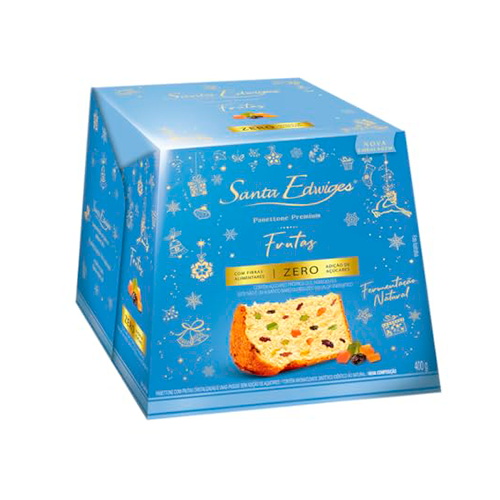 PANETONE S EDWIGES ZERO FRUTAS 400G