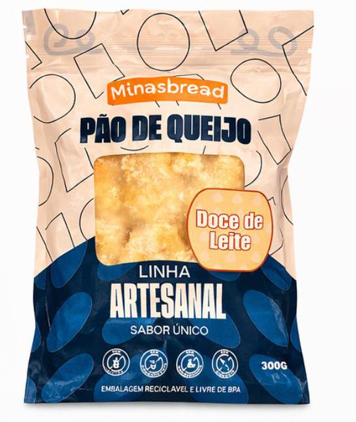 PAO DE QUEIJO MINAS DOCE DE LEITE 300G