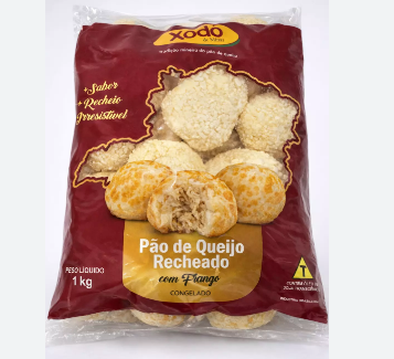 PAO DE QUEIJO XODO RECH FGO 1KG