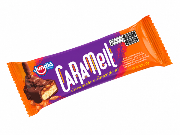 PICOLE JUNDIA BARRINHA CARAMELT 60G