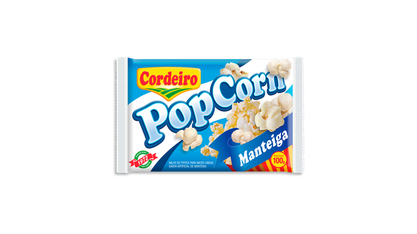 PIPOCA MIC CORDEIRO MANTEIGA 100G