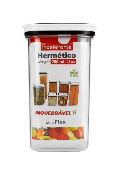 POTE ORGAN QUAD TPA PRETA 750ML
