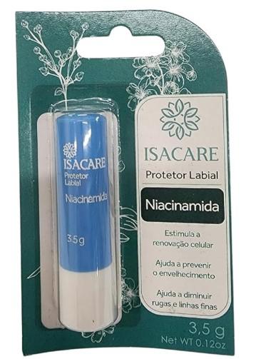 PROT LABIAL CNIACINAMIDA ISACARE 3,5G