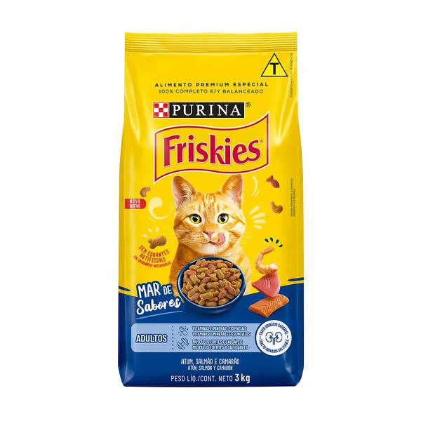 RACAO P/GATO FRISKIES MAR DE SAB 850G