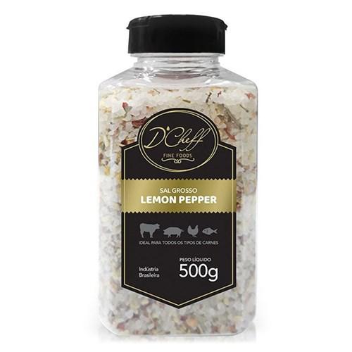 SAL GROSSO LEMON PEPPER  DCHEFF 500G