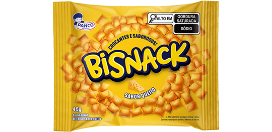 SALGADINHO PANCO BISNACK QUEIJO 45
