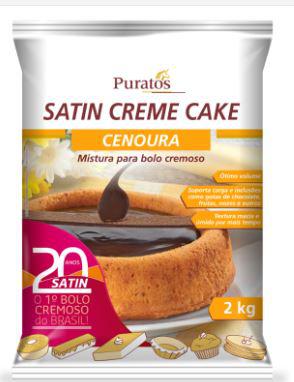 SATIN CREME CAKE CENOURA CX 5X2 KG