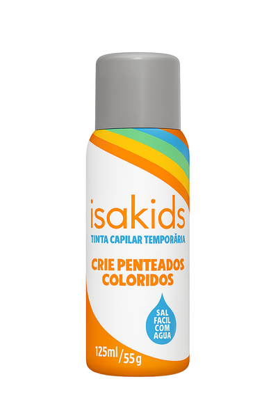 TINT SPRAY P/CABELO  ISAKIDS PRA 125ML