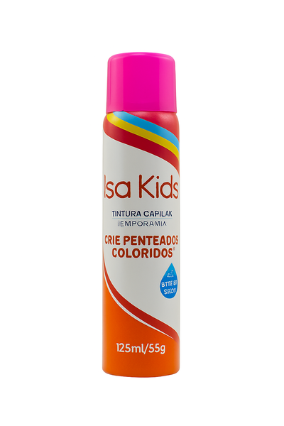 TINT SPRAY P/CABELO  ISAKIDS RS 125ML