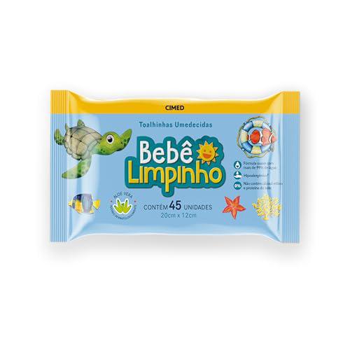 TOALHA UMED BEBE LIMP CIMED C/45UN