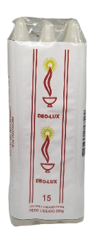 VELA DEO LUX N15 C/6 BRANCA