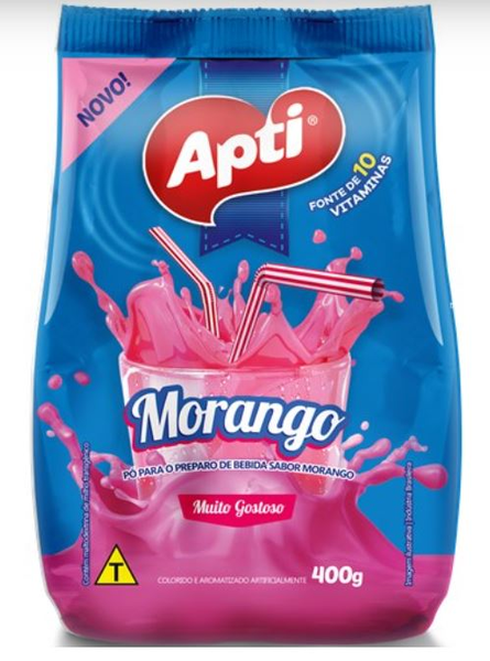 Achoc Po Apti 400g Morango