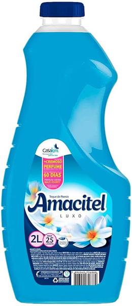 Amaciante Amacitel 2l Luxo Azul