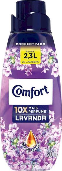 Amaciante Comfort Concentrado 500ml Lavanda