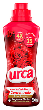 Amaciante Urca 500ml Concentrado Paixao Sedutora