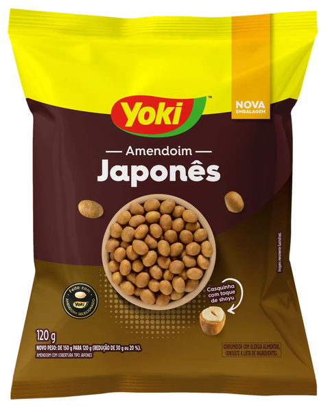 Amendoim Japones Yoki 120g