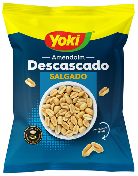 Amendoim Yoki 110g Descascado Salgado