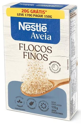 Aveia Nestle Lv 170g Pg 150g