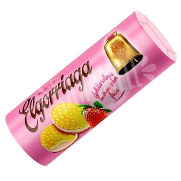 Biscoito Rech Elgorriaga Morango 500g Importado