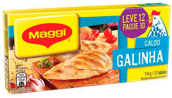 Caldo Galinha Maggi 114g L12 Pg10