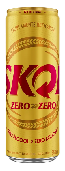 Cerv Skol 350ml Zero Lata