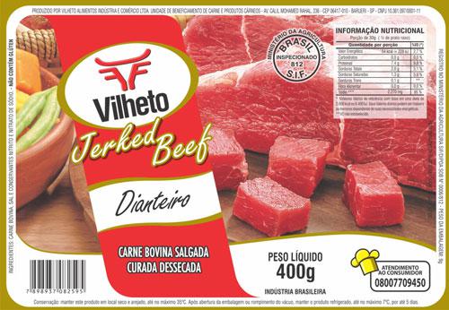 Charque Vilheto Dianteiro 400g