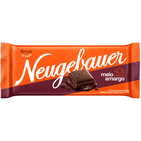 Choc Neugebauer 80g Meio Amargo 40%