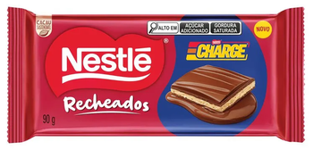 Chocolate Nestle Charge 90g  Recheado