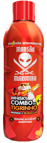 Cocktail Alc Mansao Maromba 1l Manga+maracuja
