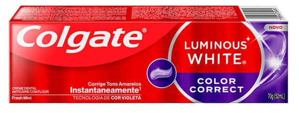 Cr Dental Colgate 70g Luminous White Colo
