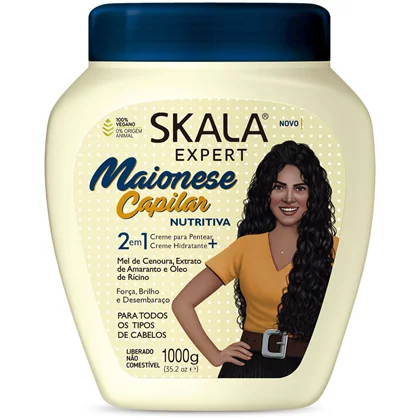 Creme Skala Tratamento 1000g Maionese Capilar