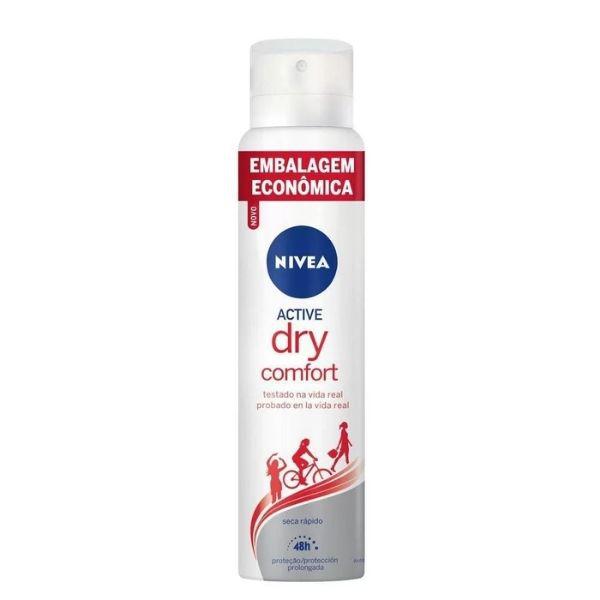 Desodorante Nivea Aerosol 200ml Dry Comfort