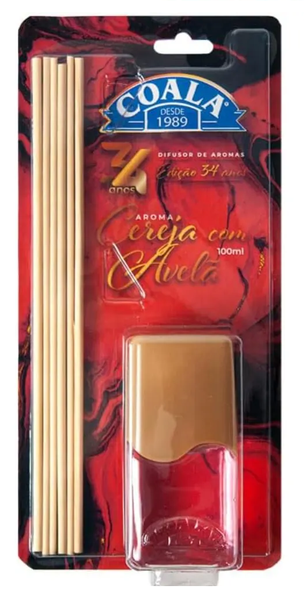 Difusor Aromas Coala 100ml Cereja com Avelã