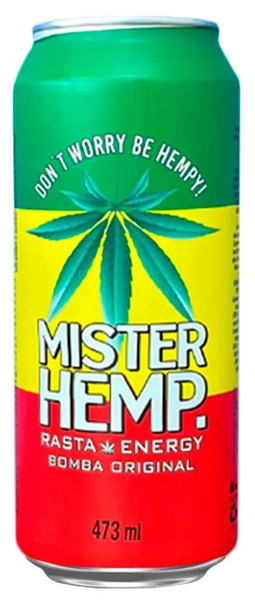 Energetico Mister Hemp 473ml Bomba Original