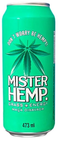 Energetico Mister Hemp 473ml Maça Dixavada