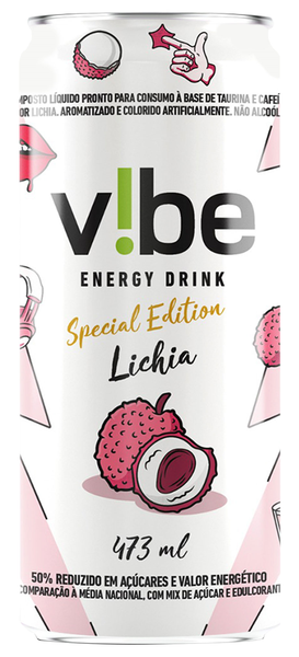 Energetico Vibe 473ml Lichia